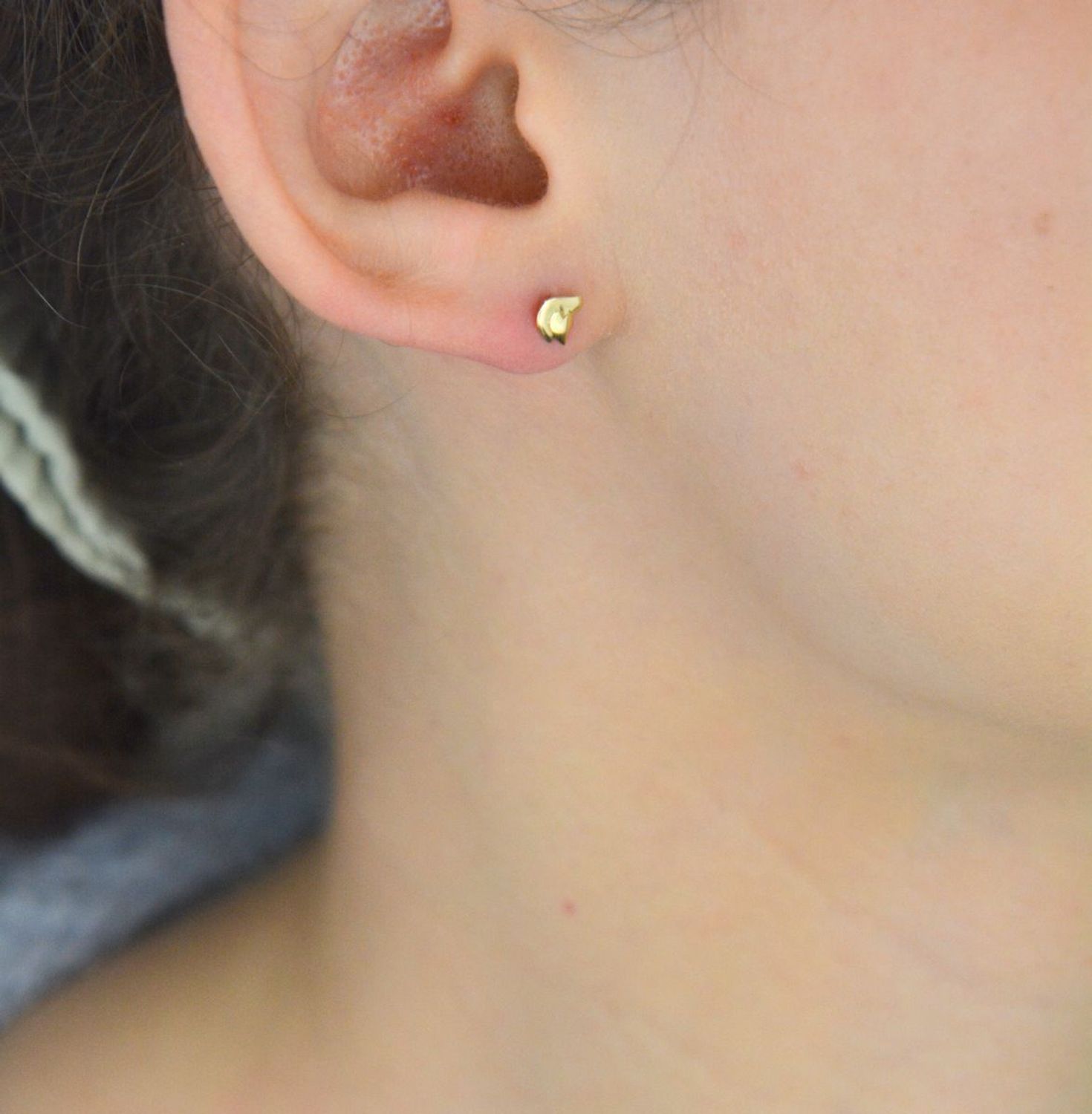 Kolczyki złote małe serduszka pr 333, KL 6273 333.jpg